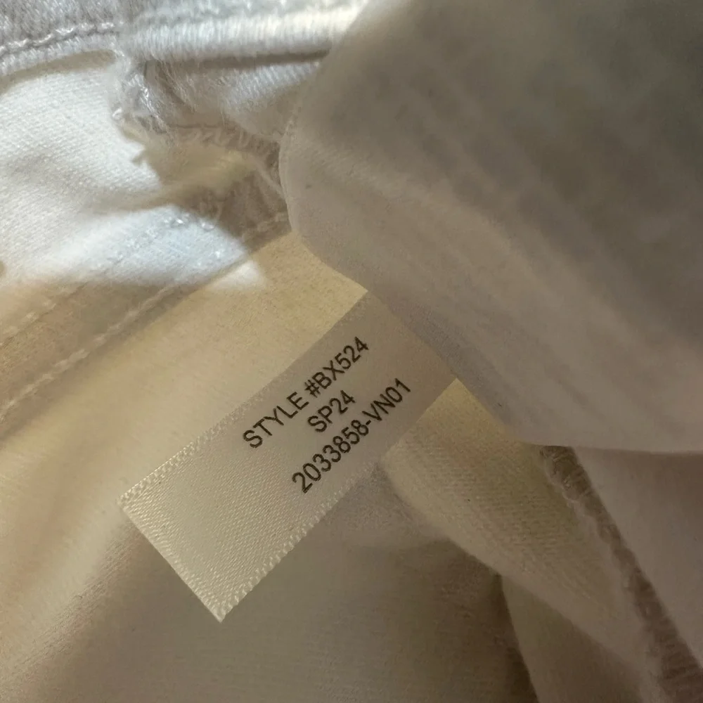 J Crew White Stovepipe Straight Jeans 29 Petite